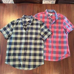 Original Penguin Plaid Shirts, Large